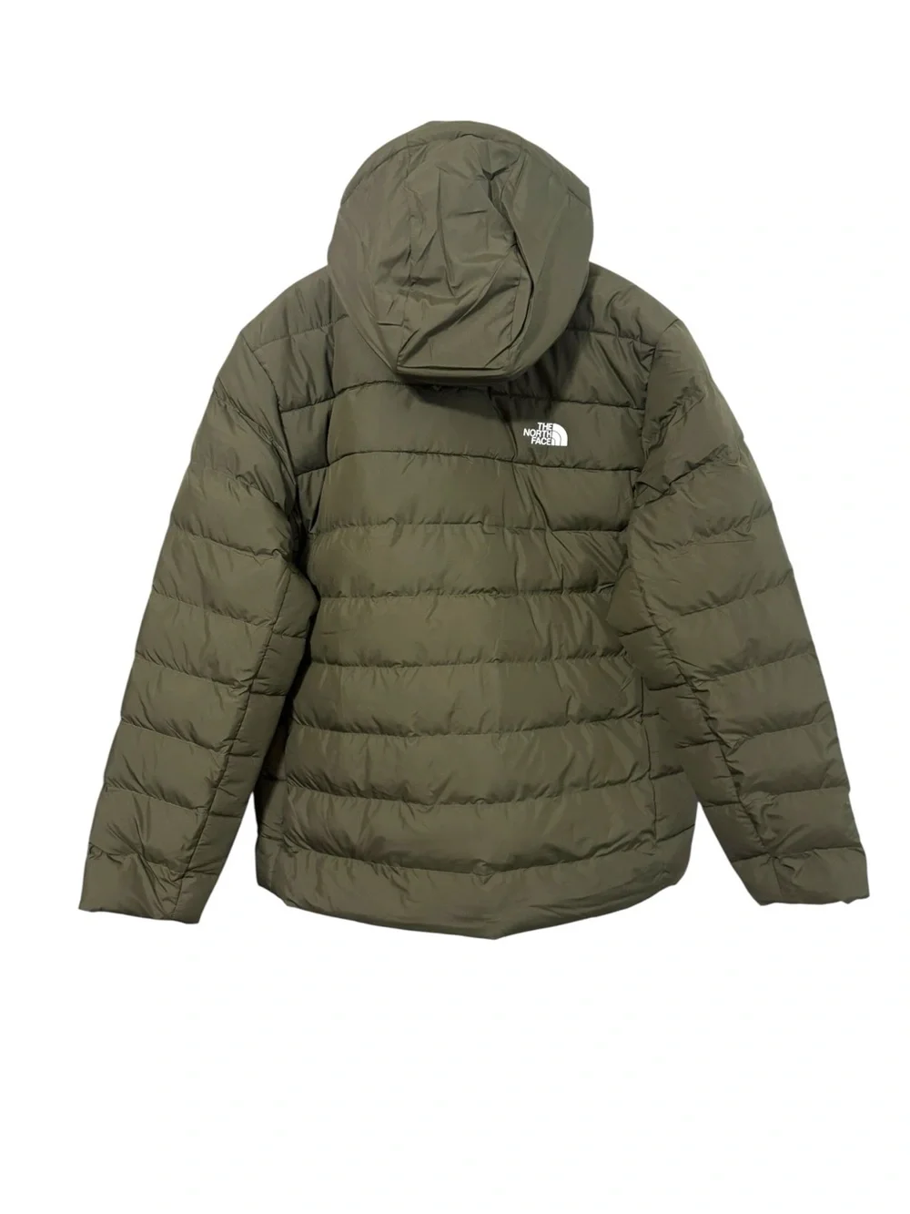 NEW The North Face Men’s XXL Taupe Green Aconcagua 3 Hoodie Down Puffer Jacket